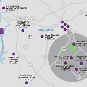 Hotel Hyatt Place Airport Billy Graham Parkway Charlotte